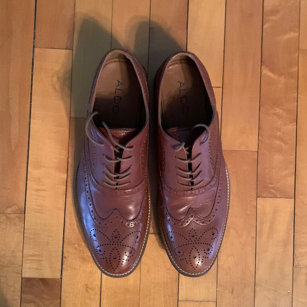 Brand new Aldo brogue oxfords